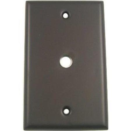 FIVEGEARS Oil Rubbed Bronze Single Cable Switch Plate FI496834